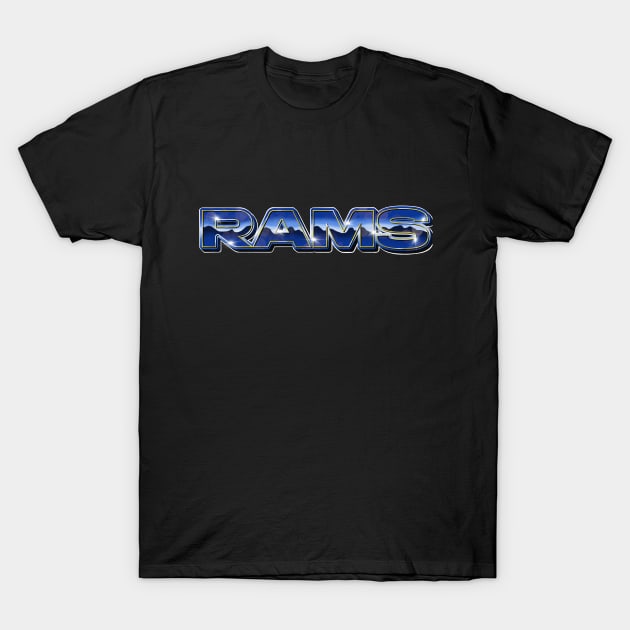 RETRO RAMS T-Shirt by salohman